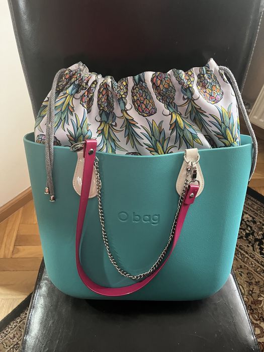 Torebka obag turkusowa