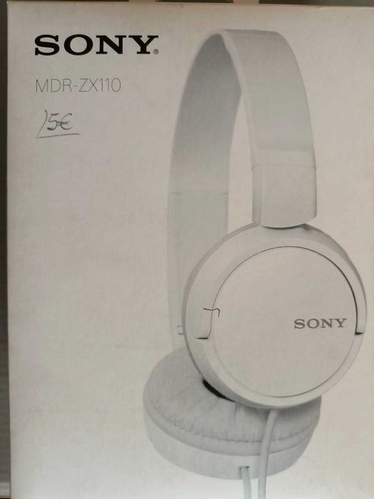 Sony MDR-ZX110 auscultadores NOVOS