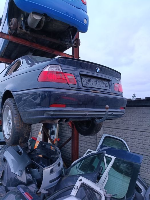 BMW E46 coupe zderzak tylny PDC