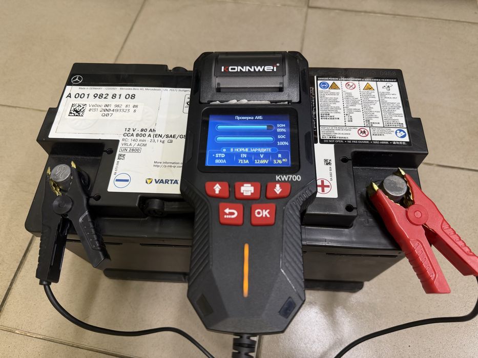 Аккумулятор 92Ah  80 Ah AGM