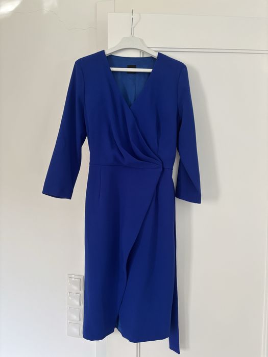 Sukienka Pinko ciemno niebieska