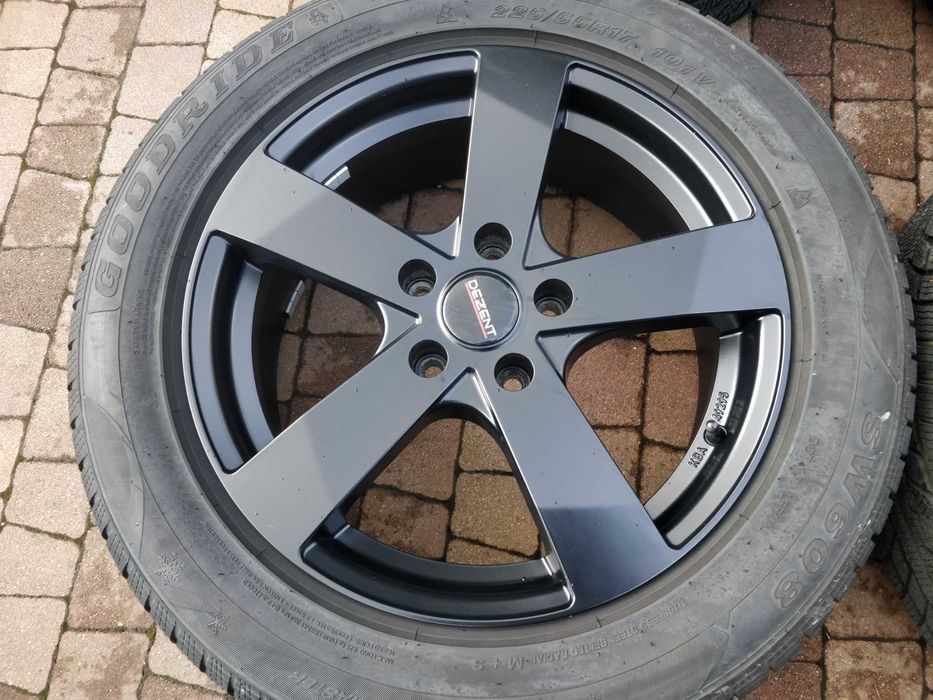 3475. Koła zimowe Insignia B Astra J Zafira C 5x115 225/55/17 2023r