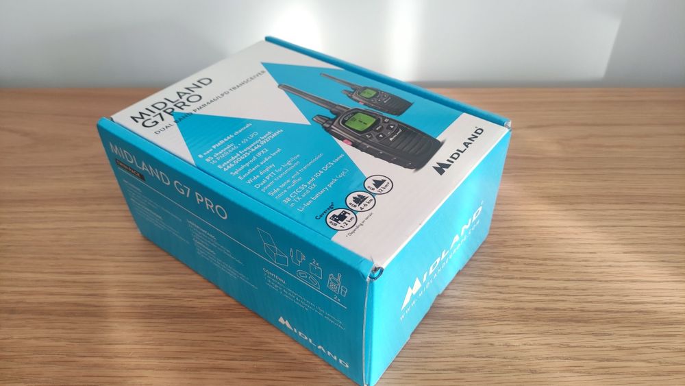 Walkie-Talkie MIDLAND G7 Pro - Até 12 Km , novo, garantia