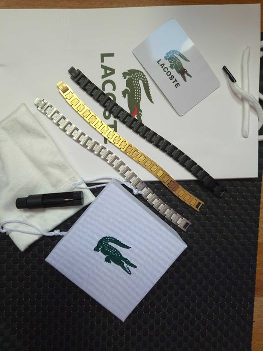 Чоловічий новий браслет Lacoste