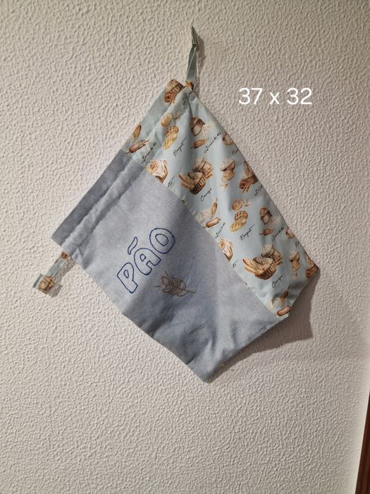 Sacos do pão em tecido