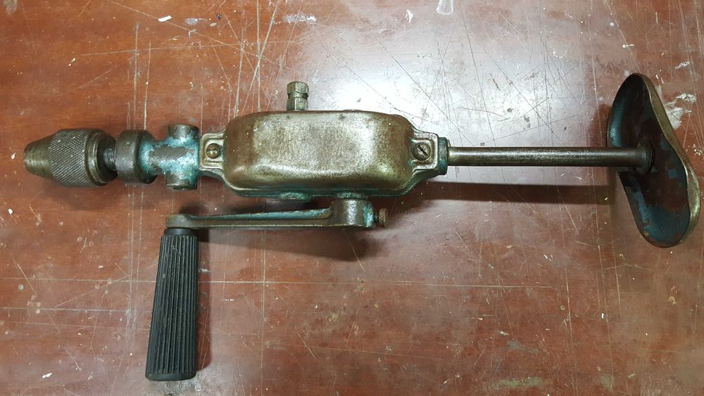Berbequim de manivela grande, marca PWW E10 - Made in Polland