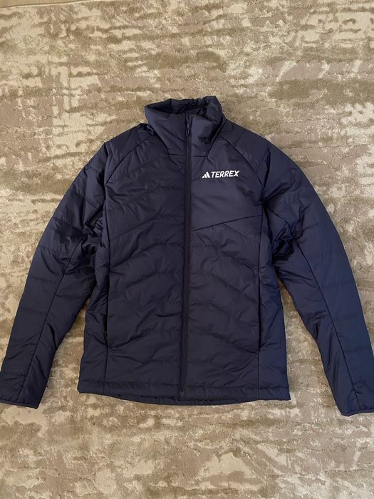 Чоловіча весняна синя куртка Adidas Terrex легка зручна оригінал нова