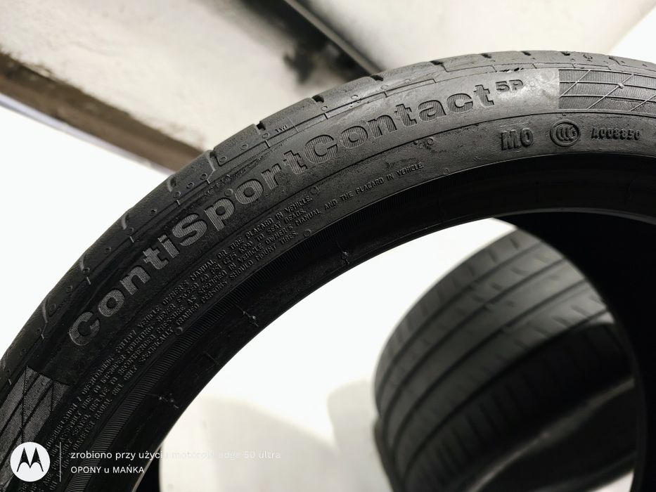 Continental 255/35R19 Letnie Para 5mm DOT17 XL MO