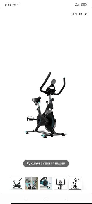 Bicicleta Estática CECOTEC Drumfit Indoor 6000 Compact (Vol.