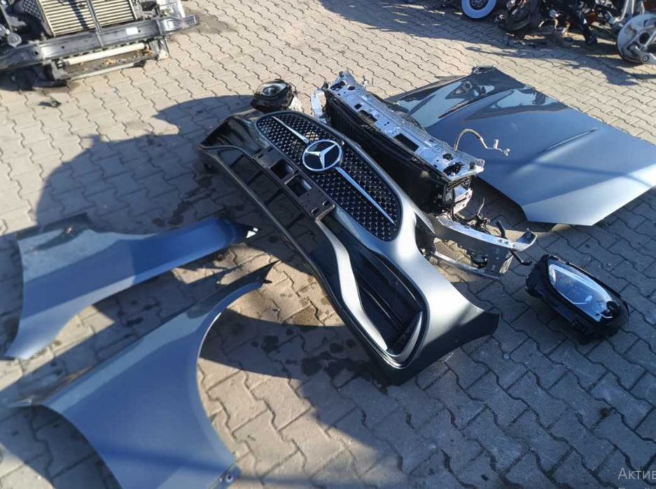 Бампер перед Mercedes С W206 розбока мерседес передній мерс ц клас