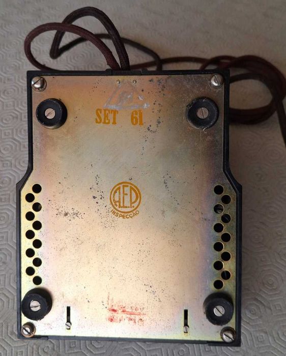 Telefone antigo em baquelite (coleção) Vintage