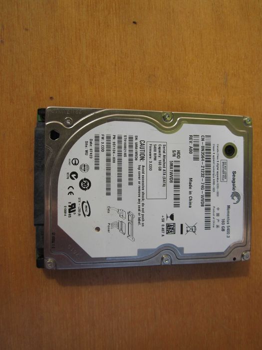 Жесткий диск Seagate Momentus 5400.3 160GB SATA 2.5"