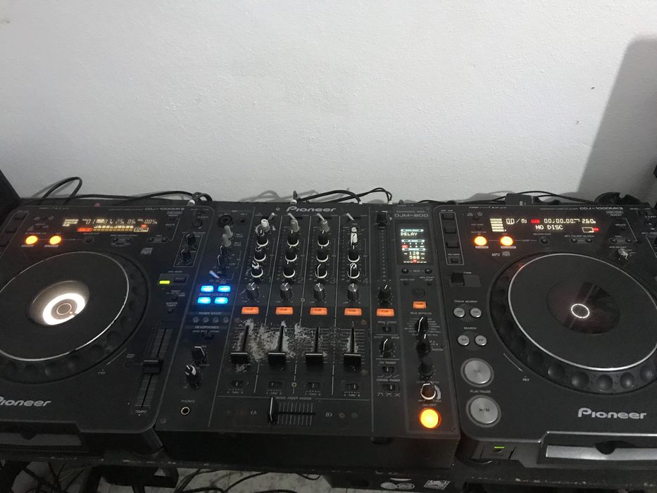 Pioneer CDJ 1000mk3 + Djm 800