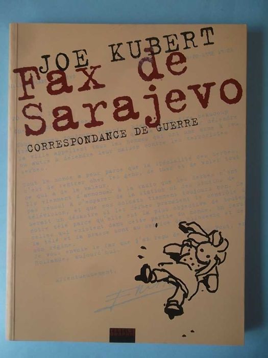 Joe Kubert : Fax de Sarajevo (Correspondance de Guerre)