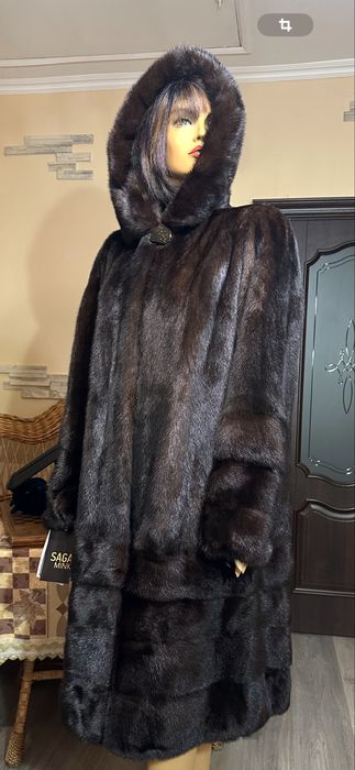 Рр54-56 Норковая шуба для королевы.  Греция. Новая