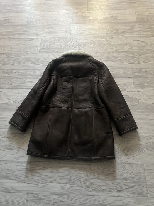 Дубленка пилот типо b7,натуральная кожа, мех овчина