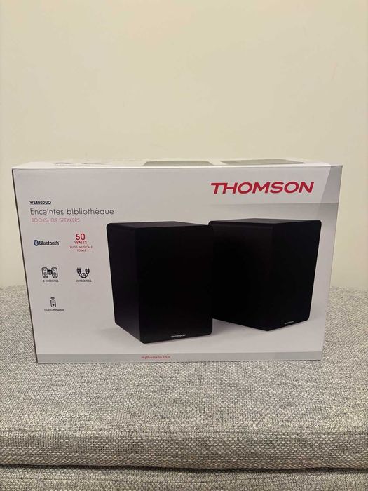 Colunas Thomson WS400DUO Bluetooth 5.0 – Novas, na caixa