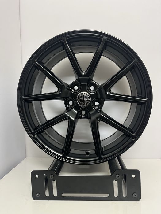 Jantes 18” 5x114.3 Novas Compativeis Tesla Model 3 Model Y Juniper Preto Matte