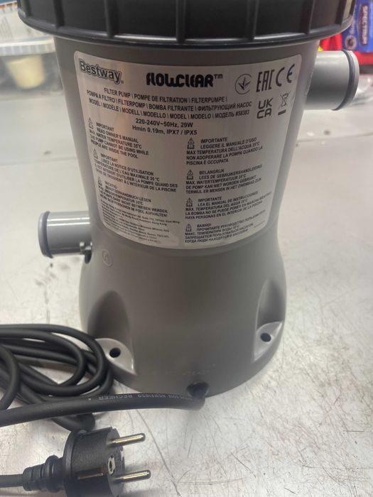 POMPA BASENOWA bestway 58383 flowclear filtr 2 II elektryczna do wody