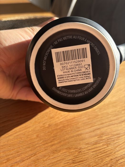 Kubek starucks czarny, nowy