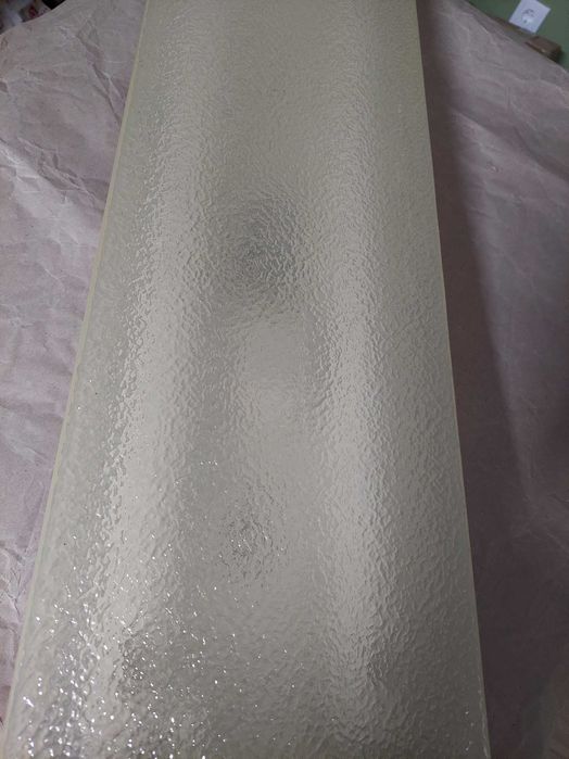 Candeeiro Plafon Teto em Vidro