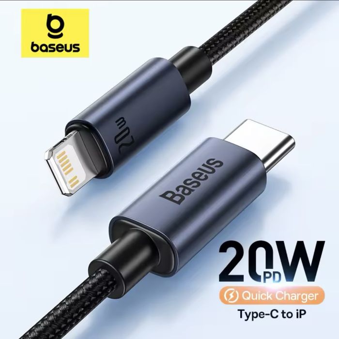 Baseus PD 20W – kabel USB-C do Lightning 1 m
