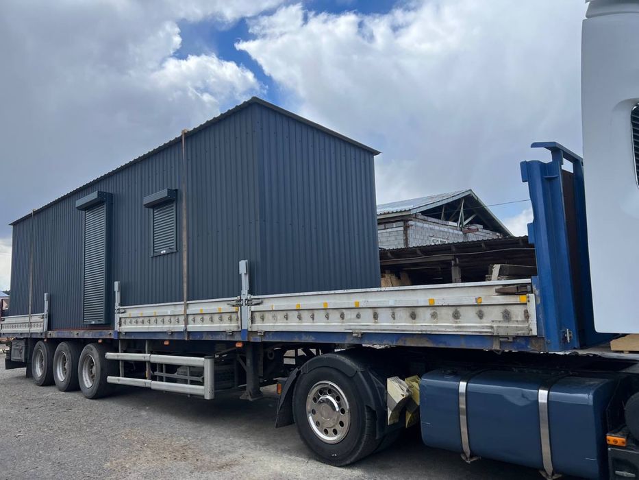 Модульний будинок, битовка, маф, офіс, побутівка, бытовка, вагончик