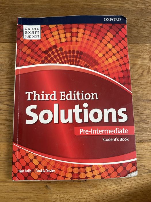solutions pre intermediate students book