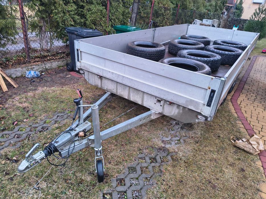 Przyczepa burtowa laweta ciężarowa Boro 2500dmc