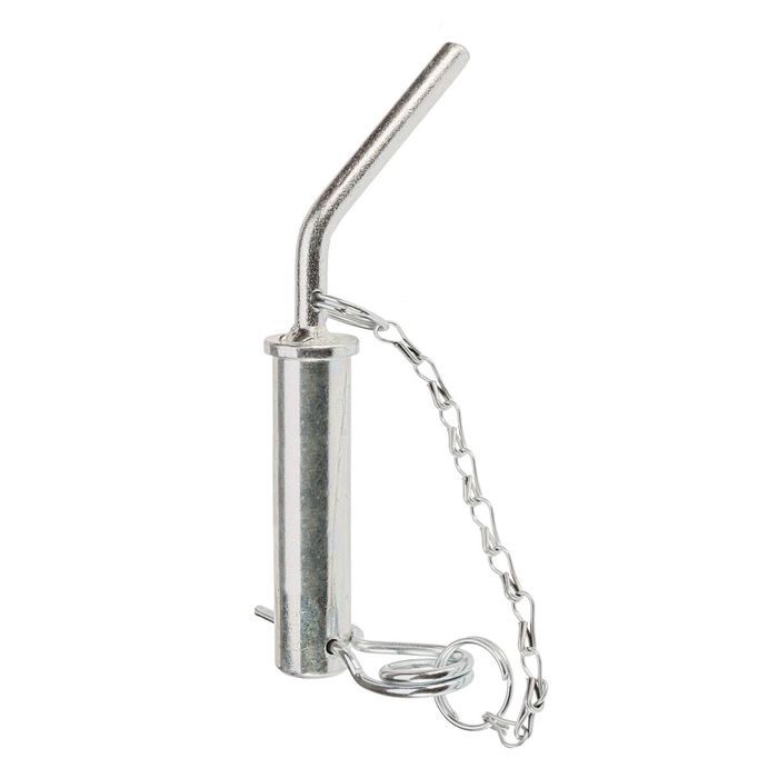 Sworzeń zaczepu z rączką, łańcuszkiem i zawleczką,30x130 mm , fi-30mm