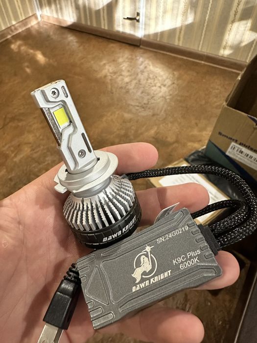 СветодиодныеLED лампы DawnKnight K5C K7C K8C K9C H11 H7 HB3 H4 H1 HB4