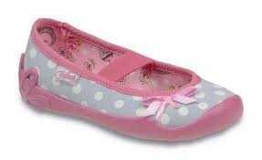 Obuwie dziecięce balerinki kapcie BEFADO 193Y038 r.35