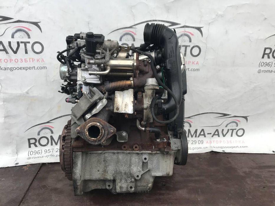 Мотор Renault 1.5dci k9k834 808 768 Двигун Кліо3 Мотор Delphi к9к 770