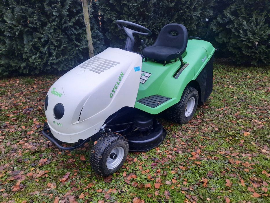 Viking kosiarka traktorek 13.5 koni Briggs z koszem