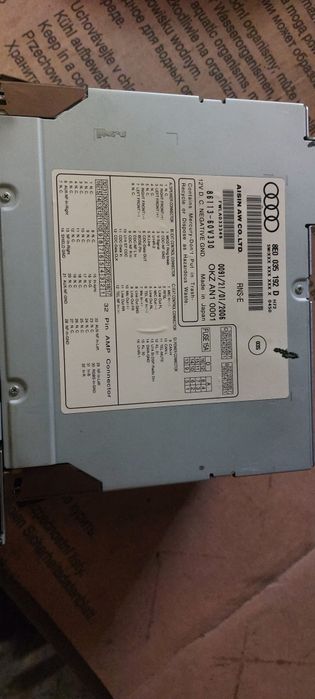 Radio 2 din  AUDI A4 S4 B6 B7 RNS-E 8E0035192 D