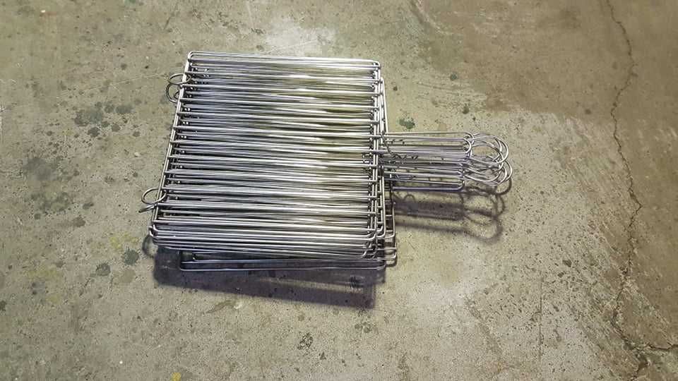 Grelha churrasco em aço inox