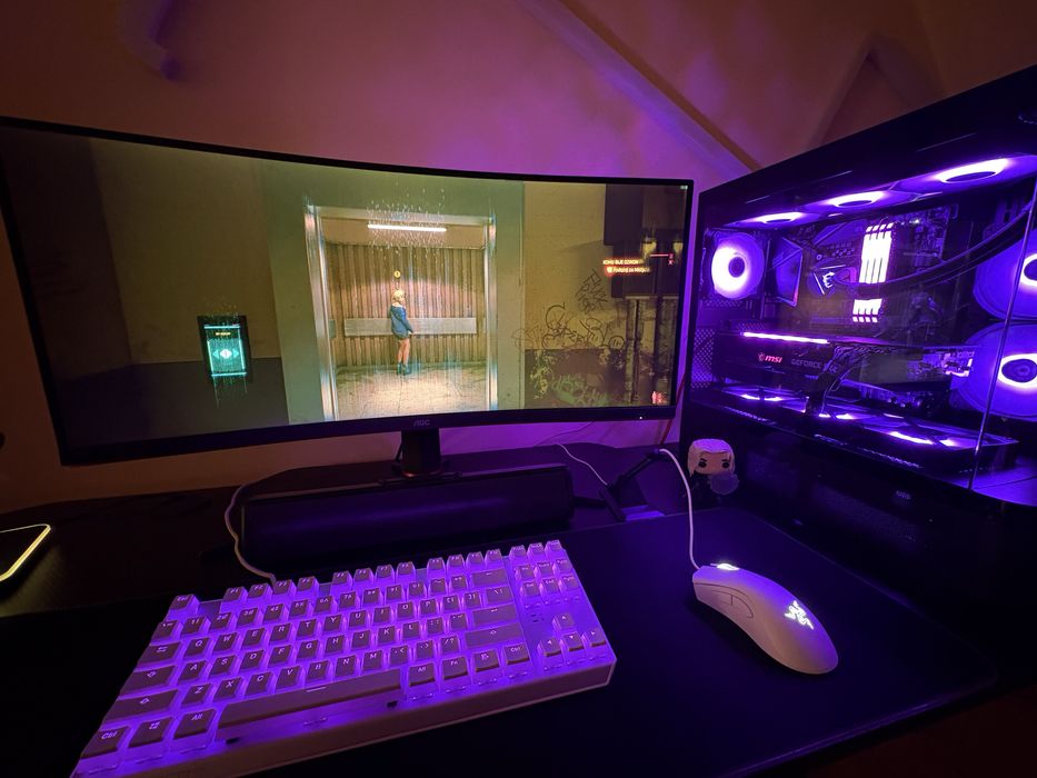 Monitor AOC 144HZ CU34G2X 3440x1440p Ultrawide Ideał Gwarancja