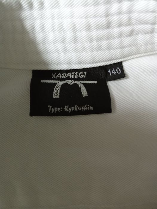 Strój karate dla dzieci+ zestaw ochraniaczy