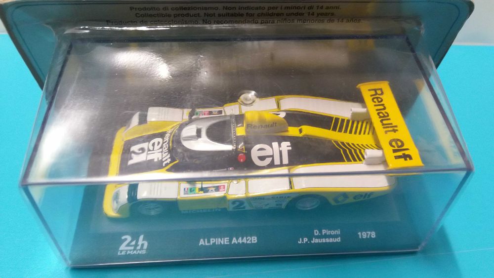 Alpine-Renault A442B #2: Vencedor 24h Le Mans 1978 - IXO escala 1/43