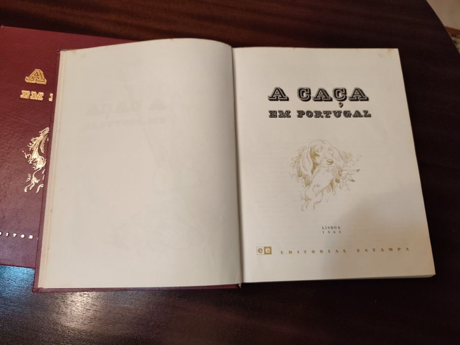 A caça Portuguesa ( 2 volumes )