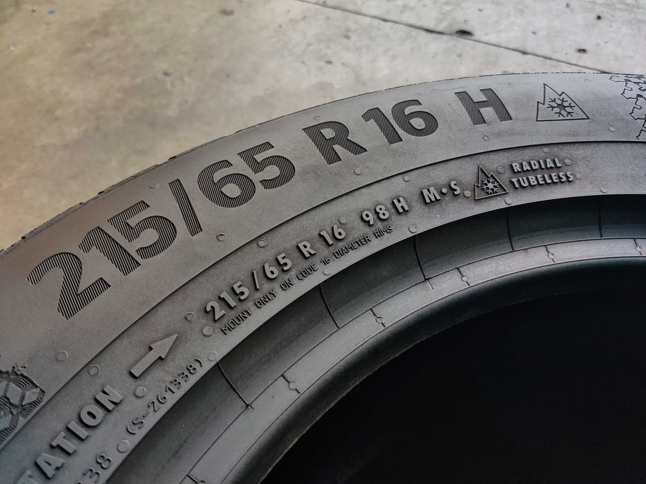 Шини R16 215 65 зимові Continental WinterContact TS870P 22р 8+мм