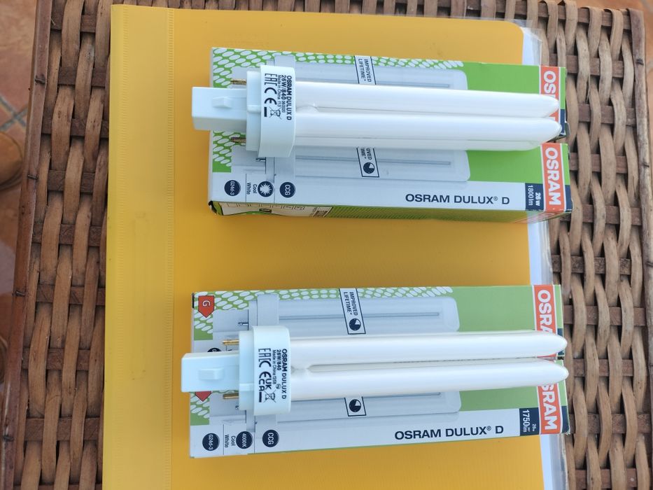 4 Lâmpadas, "OSRAM DULUX - D"