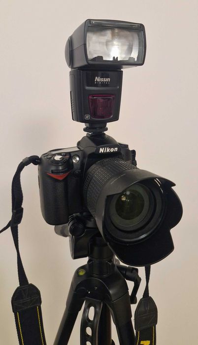 Nikon D90  +Nikkor AF-S DX 18–105 mm VR +Nissin Di622, przebieg 10 508