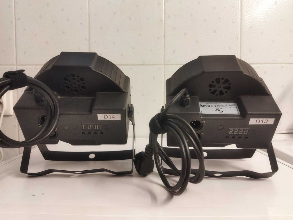 2x Flash-Butrym LED PAR 56 7x10W RGBW 4in1