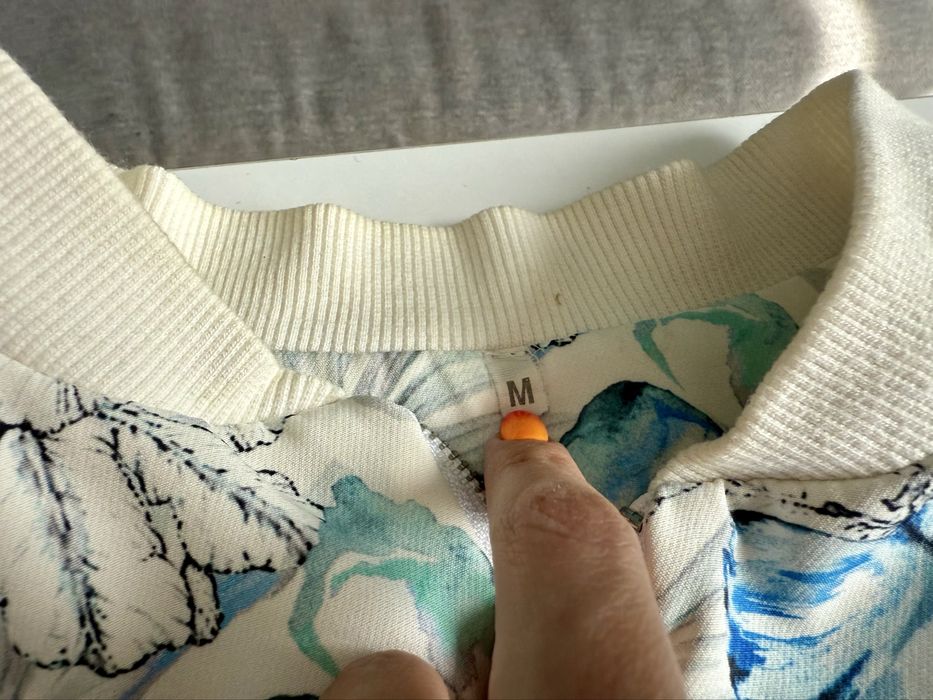 Bluza bomberka rozmiar M, piękny kwiatowy print