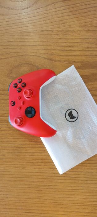 Comando Xbox vermelho Novo