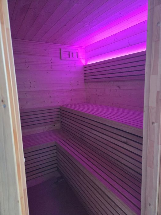 Sauna ogrodowa. Sauna wolno stojąca.