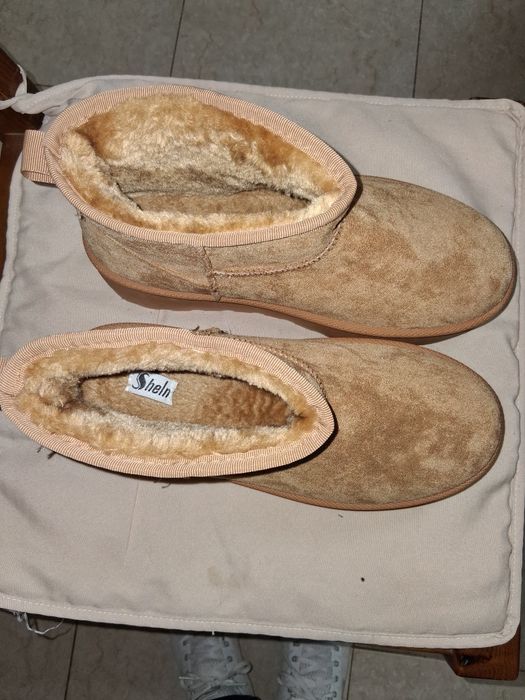 Botas com pele para mulher