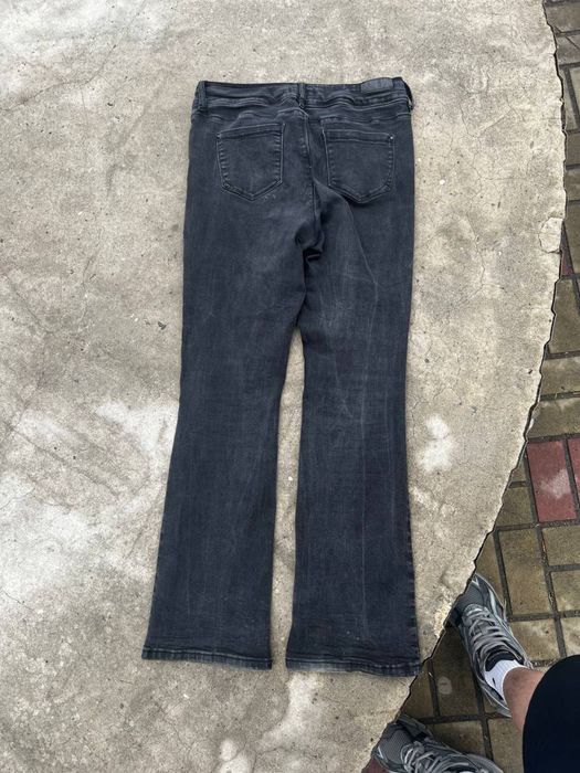 flared jeans black