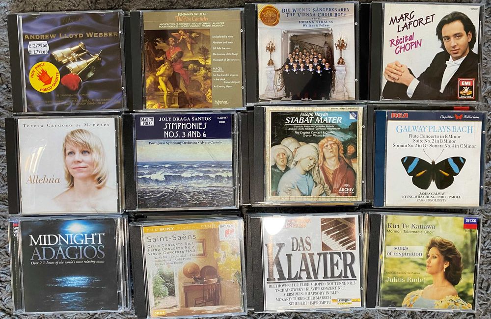 Lote de CD's - (58 un) -  Música Clássica